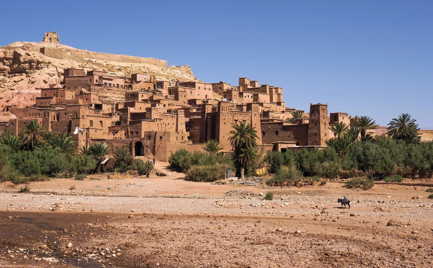 L'ancienne kasbah d'Aït Ben Haddou, Maroc