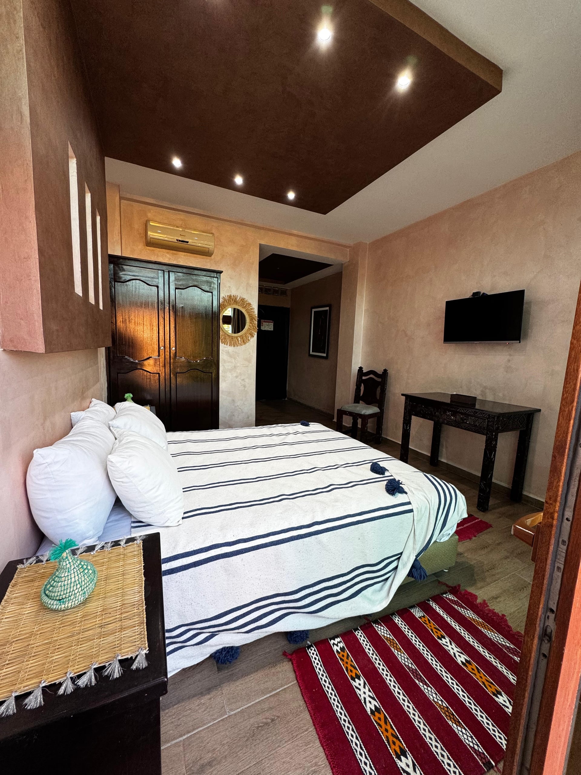 Nomad Spirit Hotel living quarters and interior architecture